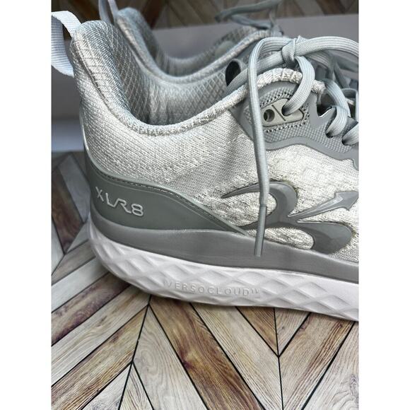 Gravity Defyer XLR8 Knit Low Top Running Sneaker Gray/White Women's Size 10 - Picture 7 of 11